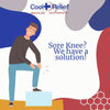Get pain relief and prevent muscle contraction with Cool Relief ice wraps for knees