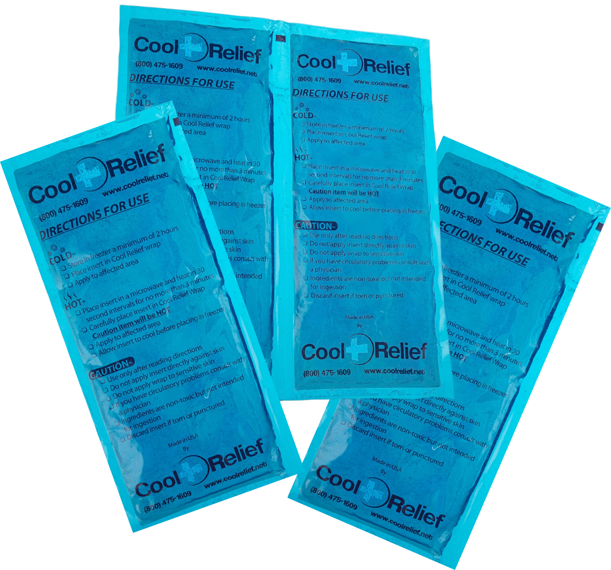 Cold Pack Inserts Replacement Gel Ice Pack Set for XL Knee Wrap | Reusable & Flexible ...