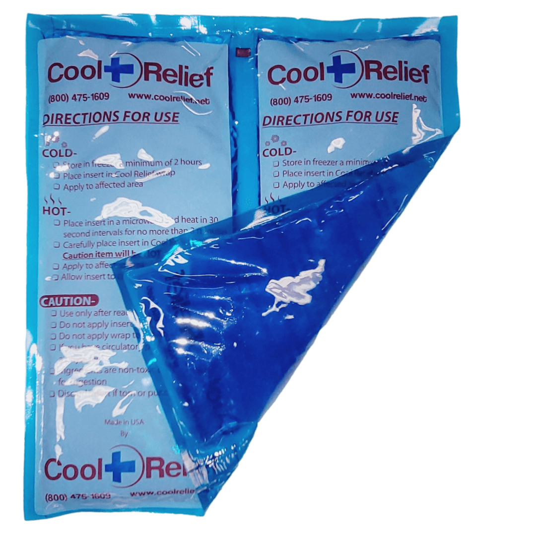 Large Replacement Gel Ice Pack Insert - Replacement Ice Packs - Cool Relief Ice Wraps