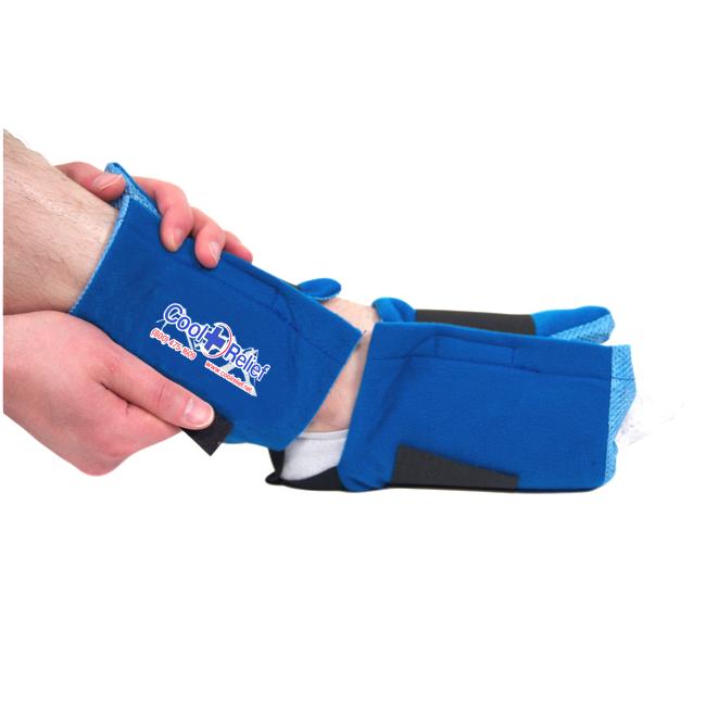 Soft Gel Foot Ice Wrap - Ankle/Foot Ice Packs - Cool Relief Ice Wraps