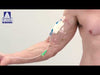Load and play video in Gallery viewer, Large Shower Wound Dressing Cover 10&#39; x 12&#39; (7 Pack)